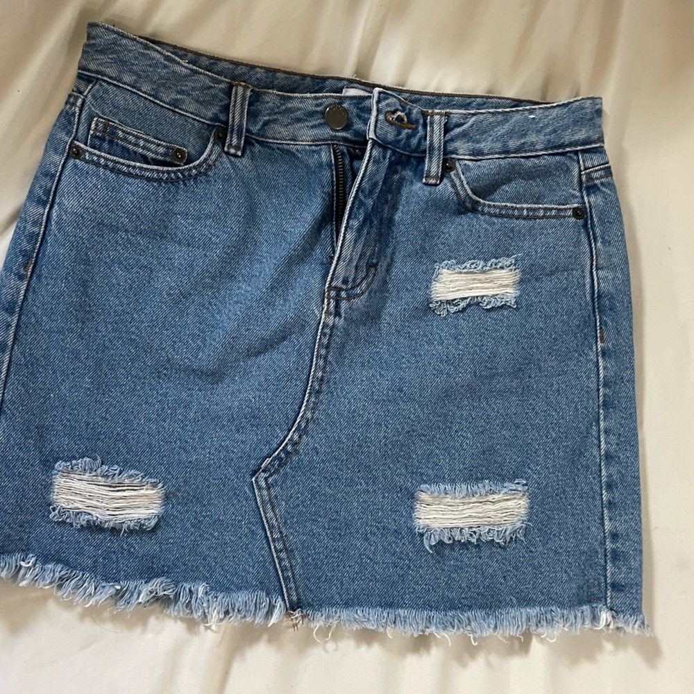 BONGO Blue Denim Skirt